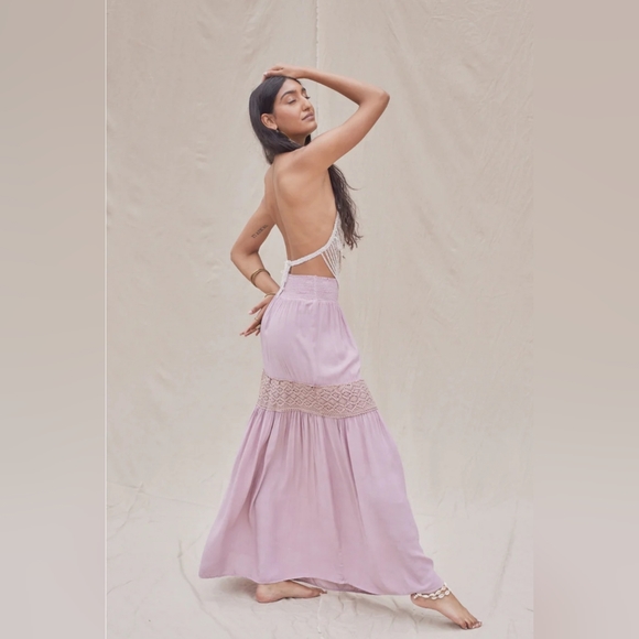 Jen's Pirate Booty Zenni Maxi Skirt in Amethyst Purple - Picture 4 of 12